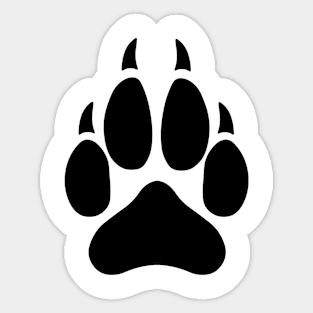 Wolf Paw Sticker